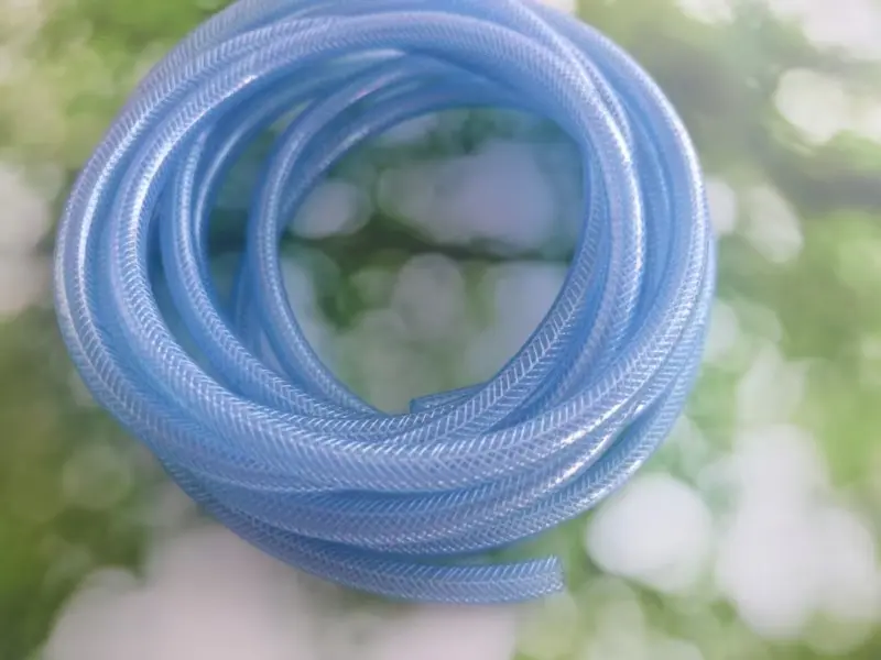 PVC Transparent Fiber Braided Vinyl Tubing